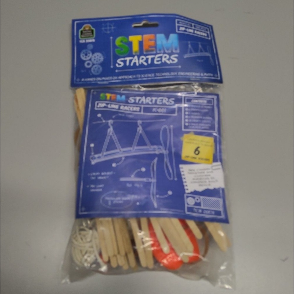 Teacher Created Resources STEM Starters Zip-Line Racers • NWT • TCR20878 - Picture 5 of 5